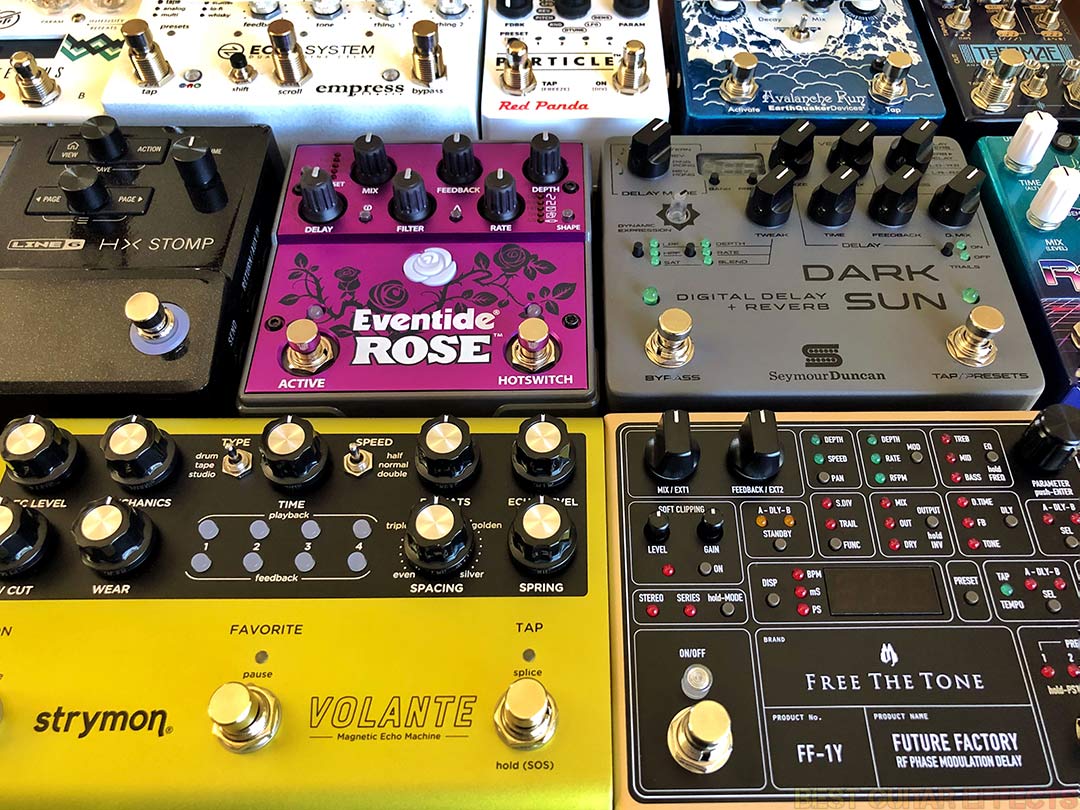 Best [Delay Pedal] Top Digital & Analog Guitar Delay Pedals [2022]